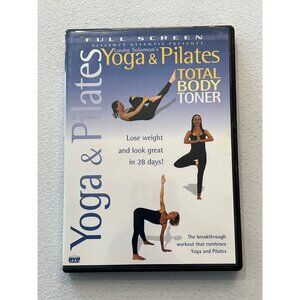 Louise Solomons Yoga & Pilates Total Body Toner 2002 DVD Fitness Pre-Owned